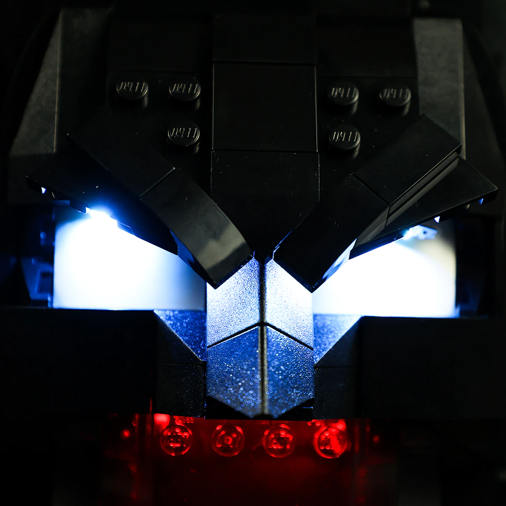 Batman Cowl 76182 LED Light Kit – Building Block Lighting | Power Brickz™