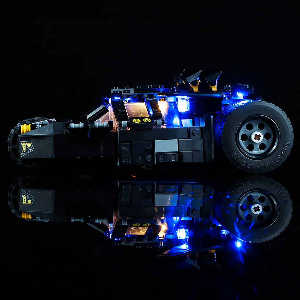 Batmobile Tumbler Scarecrow Showdown 76239 LED Light Kit – Building Block Lighting | Power Brickz™