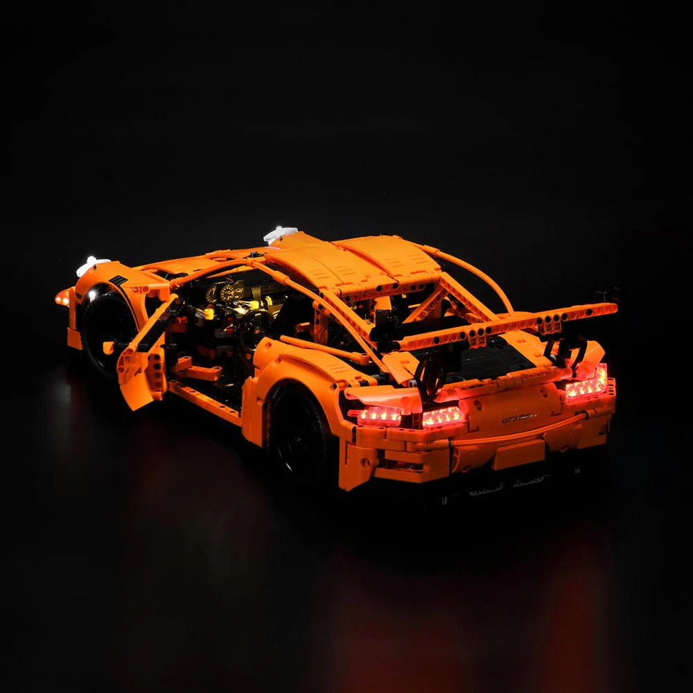 Porsche 911 GT3 RS 42056 LED Light Kit – Building Block Lighting | Power Brickz™
