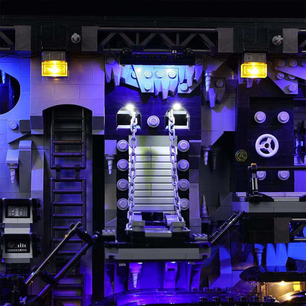Batcave Shadow Box 76252 LED Light Kit – Building Block Lighting | Power Brickz™