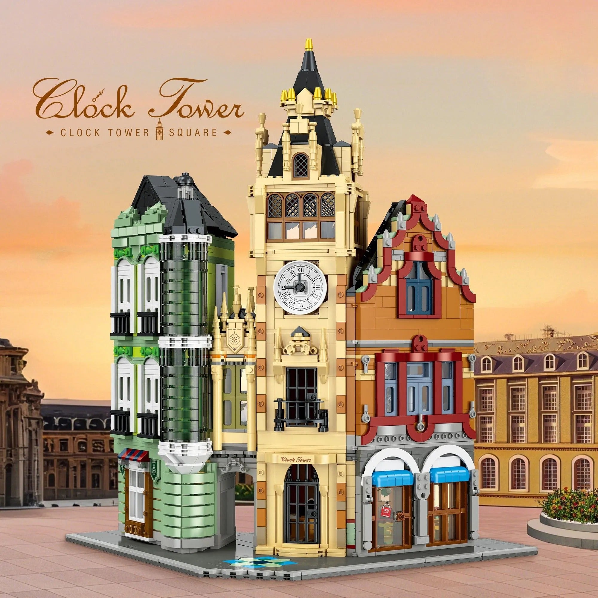 Clock Tower Modular Building | 3023 Pcs