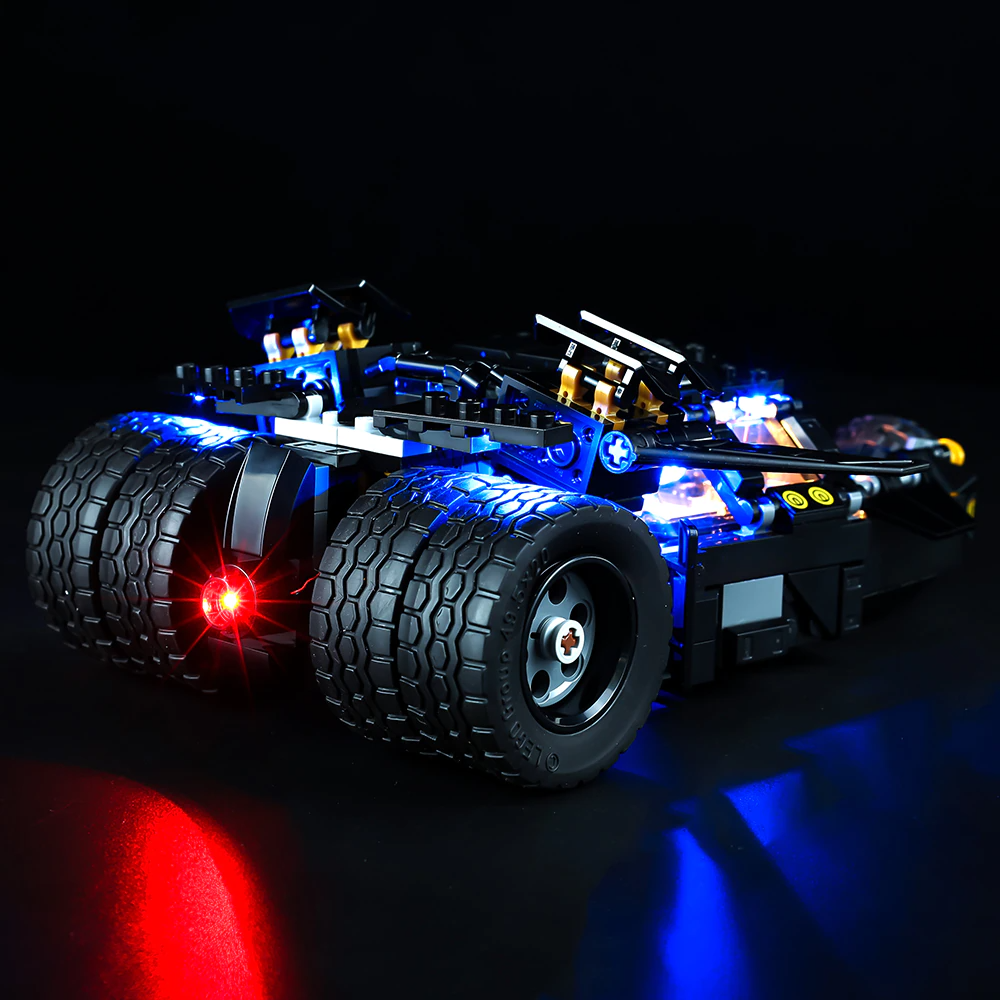 Batmobile Tumbler Scarecrow Showdown 76239 LED Light Kit – Building Block Lighting | Power Brickz™