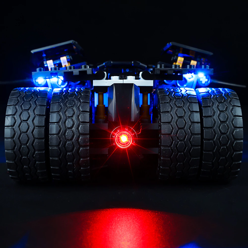 Batmobile Tumbler Scarecrow Showdown 76239 LED Light Kit – Building Block Lighting | Power Brickz™