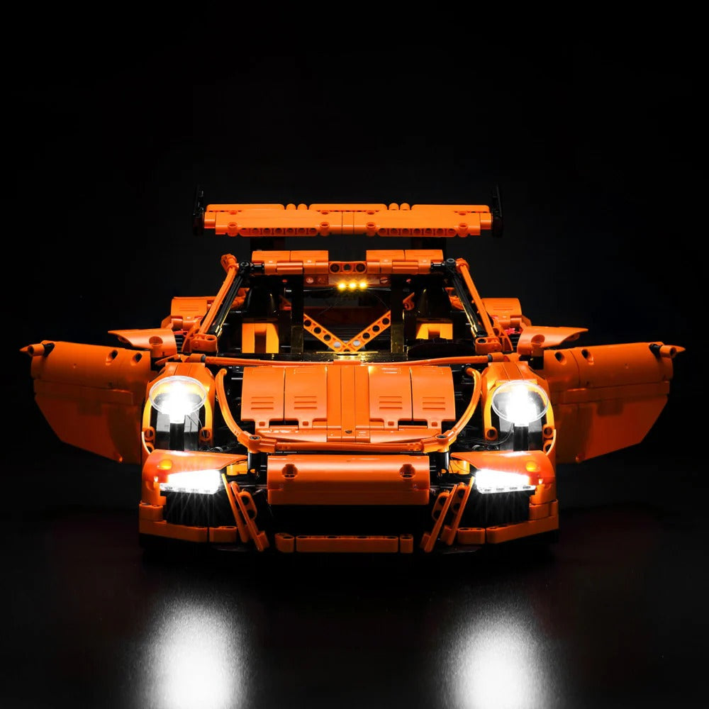 Porsche 911 GT3 RS 42056 LED Light Kit – Building Block Lighting | Power Brickz™