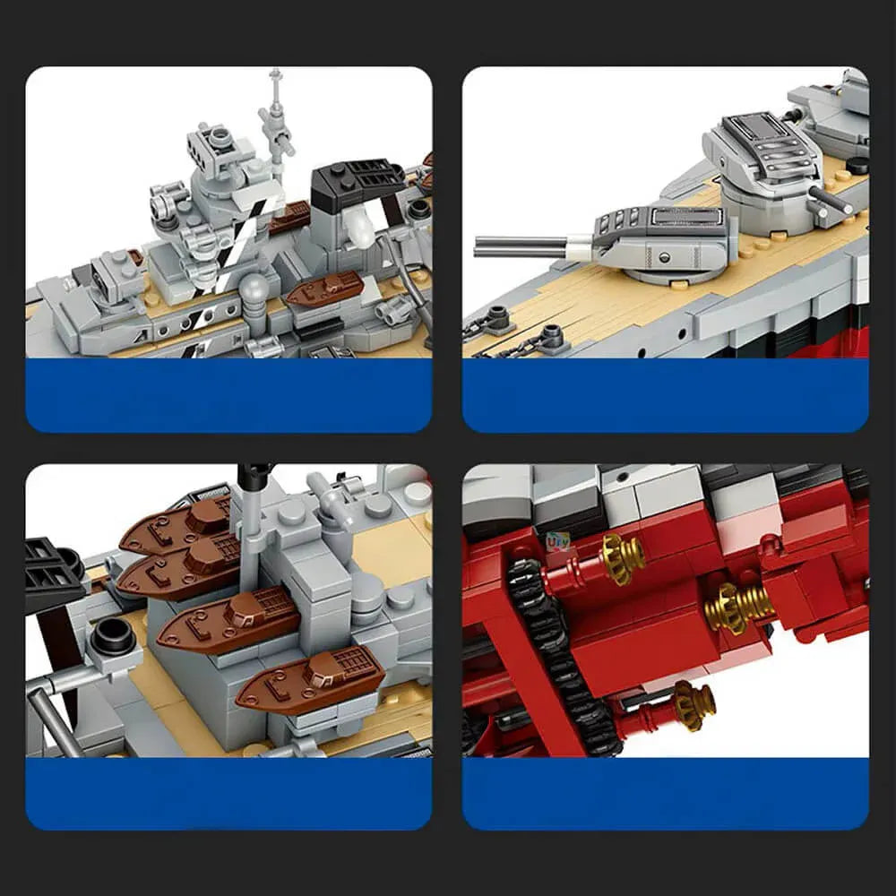 Royal Navy Queen Elizabeth Battleship | Power Brickz