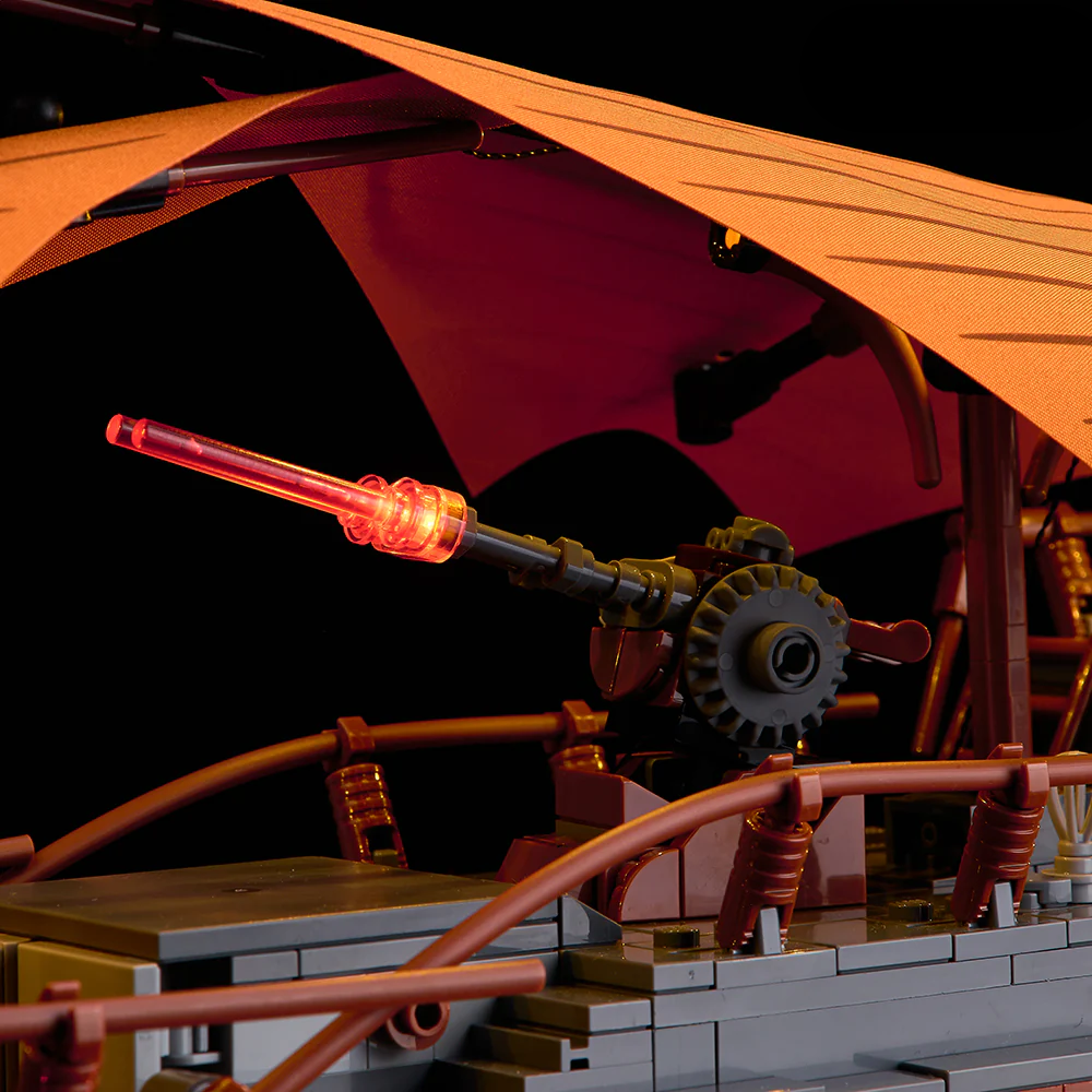 Jabba's Sail Barge 75397 LED Light Kit – Building Block Lighting | Power Brickz™