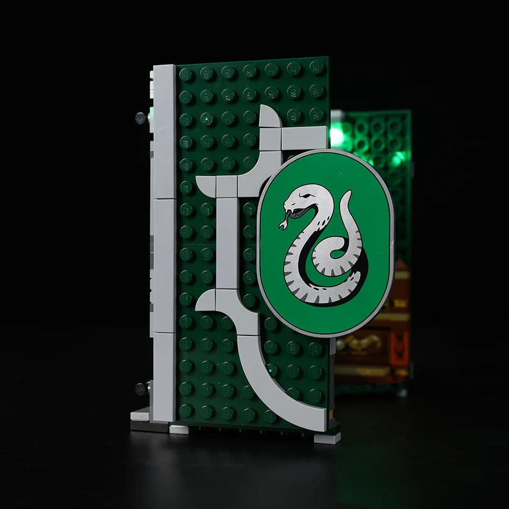 Slytherin House Banner 76410 LED Light Kit – Building Block Lighting | Power Brickz™