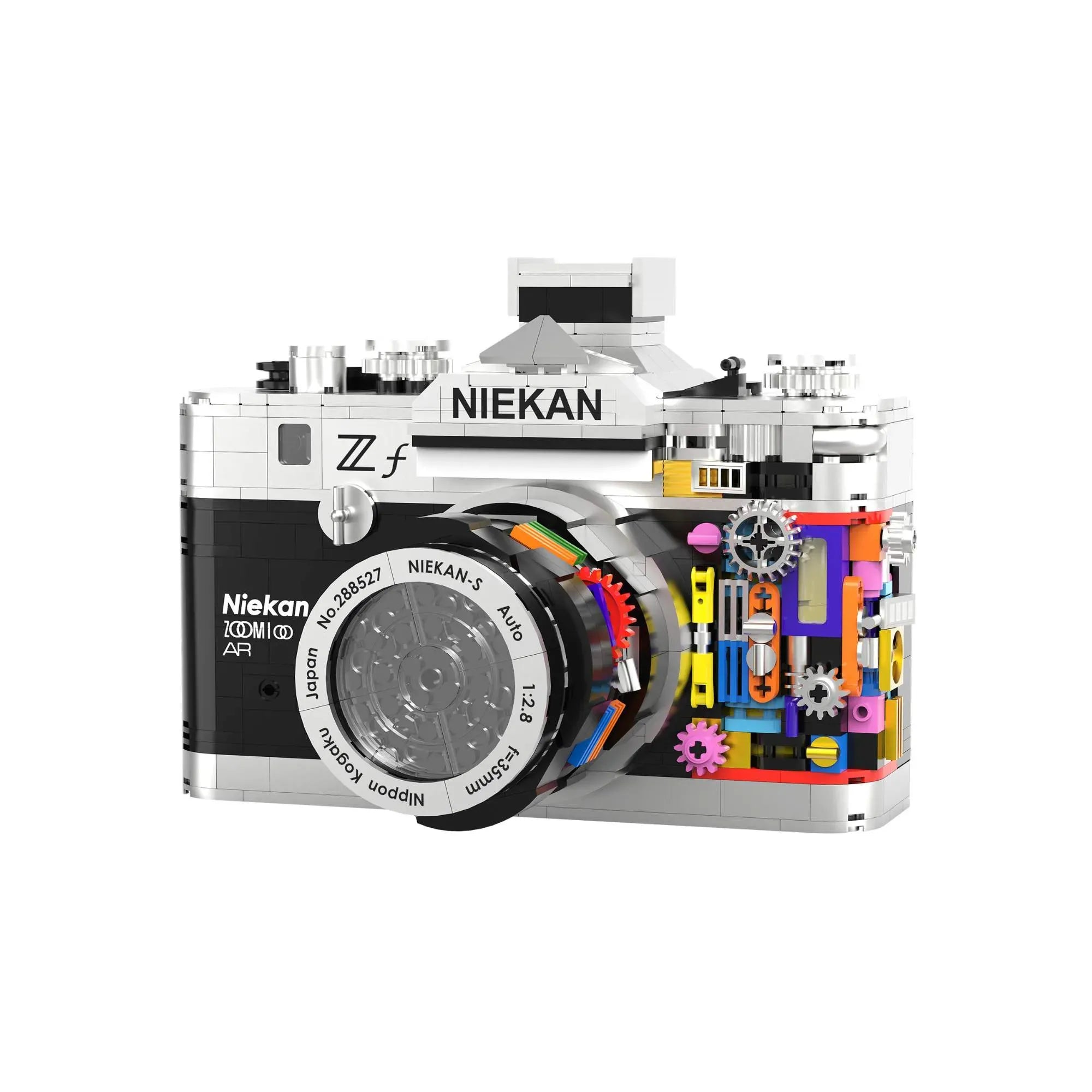 Retro 35mm Film Camera Building Blocks Set | 865 Pcs