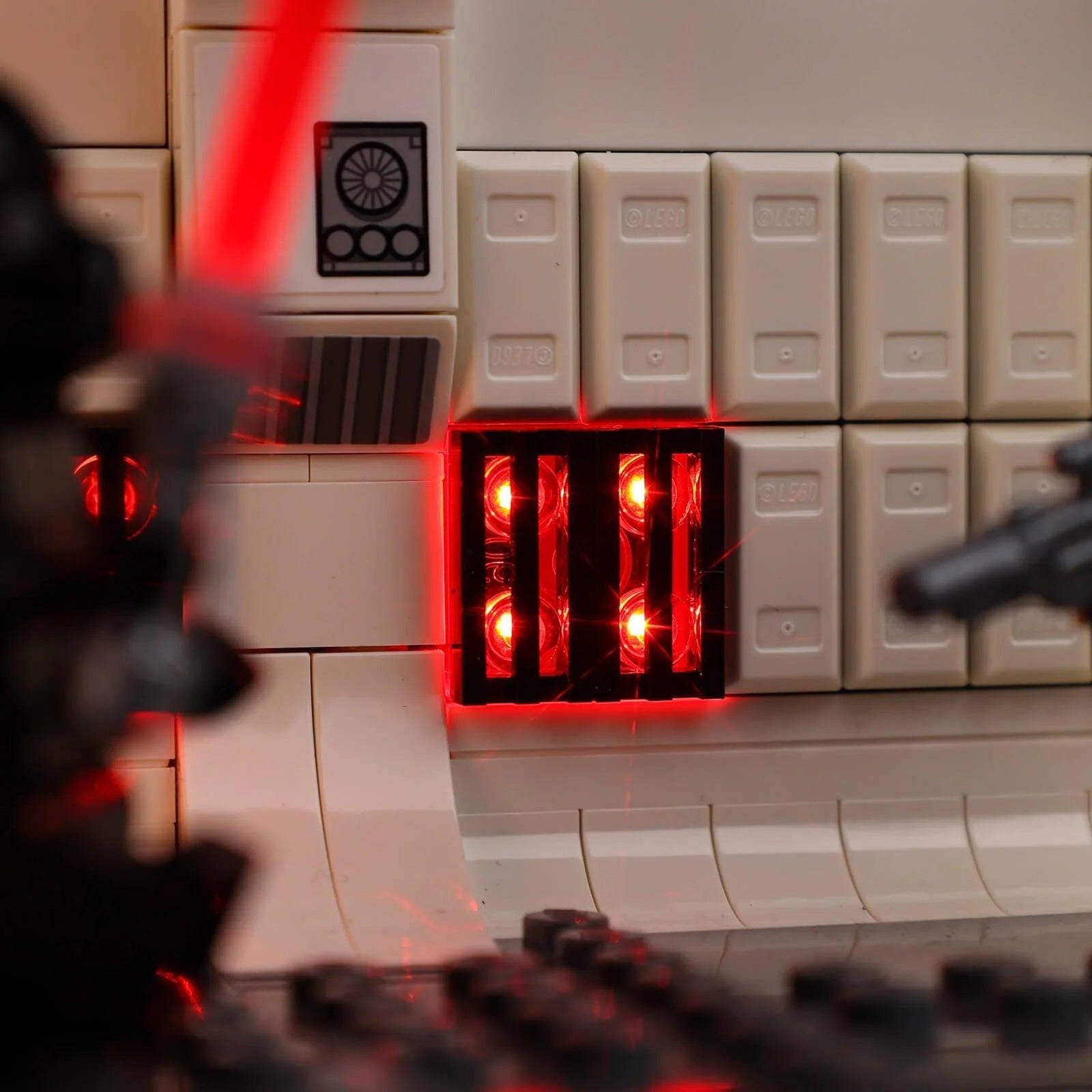 Boarding The Tantive IV 75387 LED Light Kit – Building Block Lighting | Power Brickz™