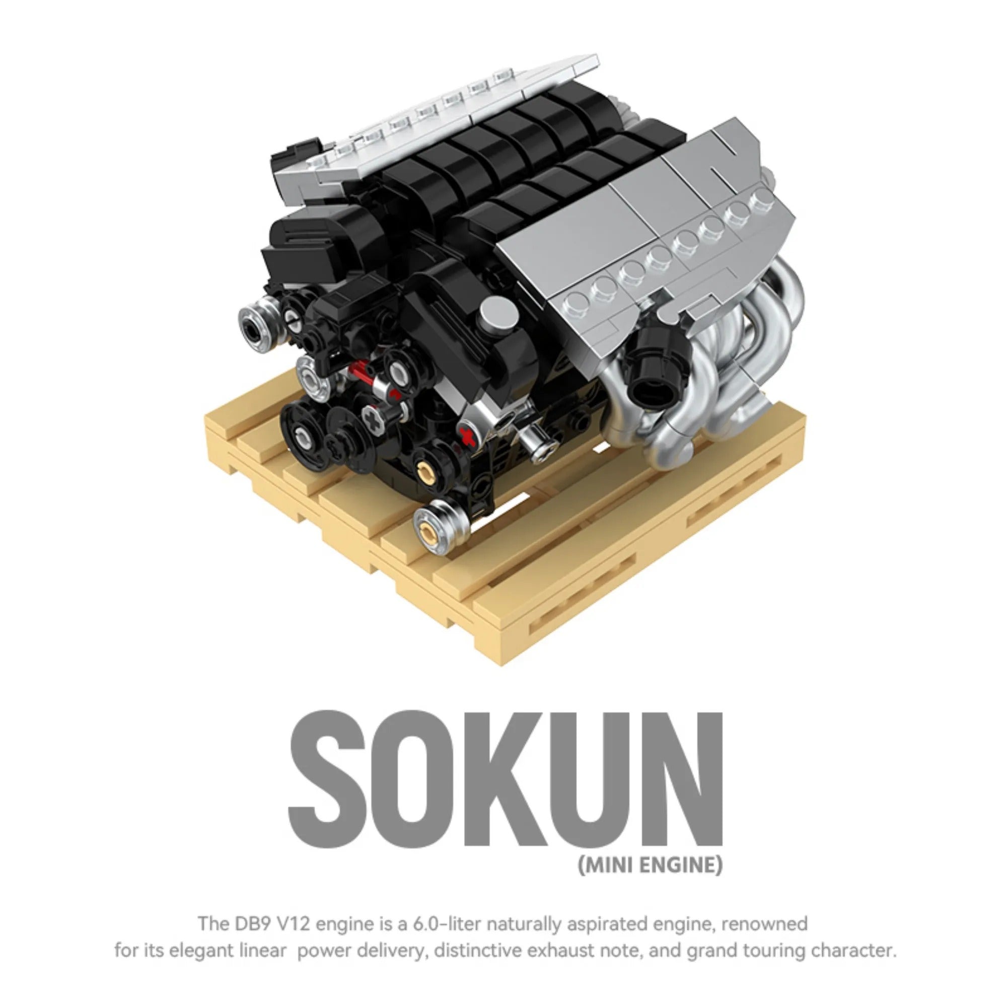 Aston Martin DB9V12 Engine | 375 Pcs