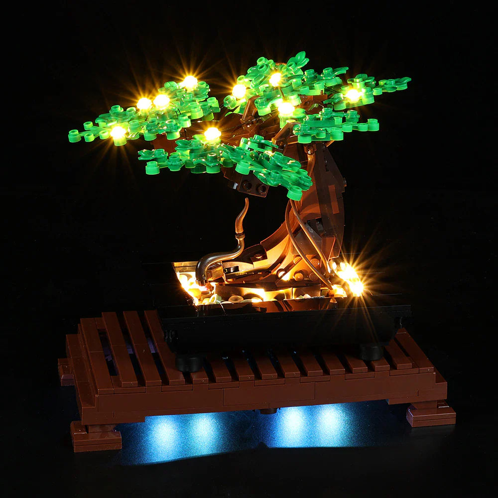 Bonsai Tree 10281 LED Light Kit – Building Block Lighting | Power Brickz™