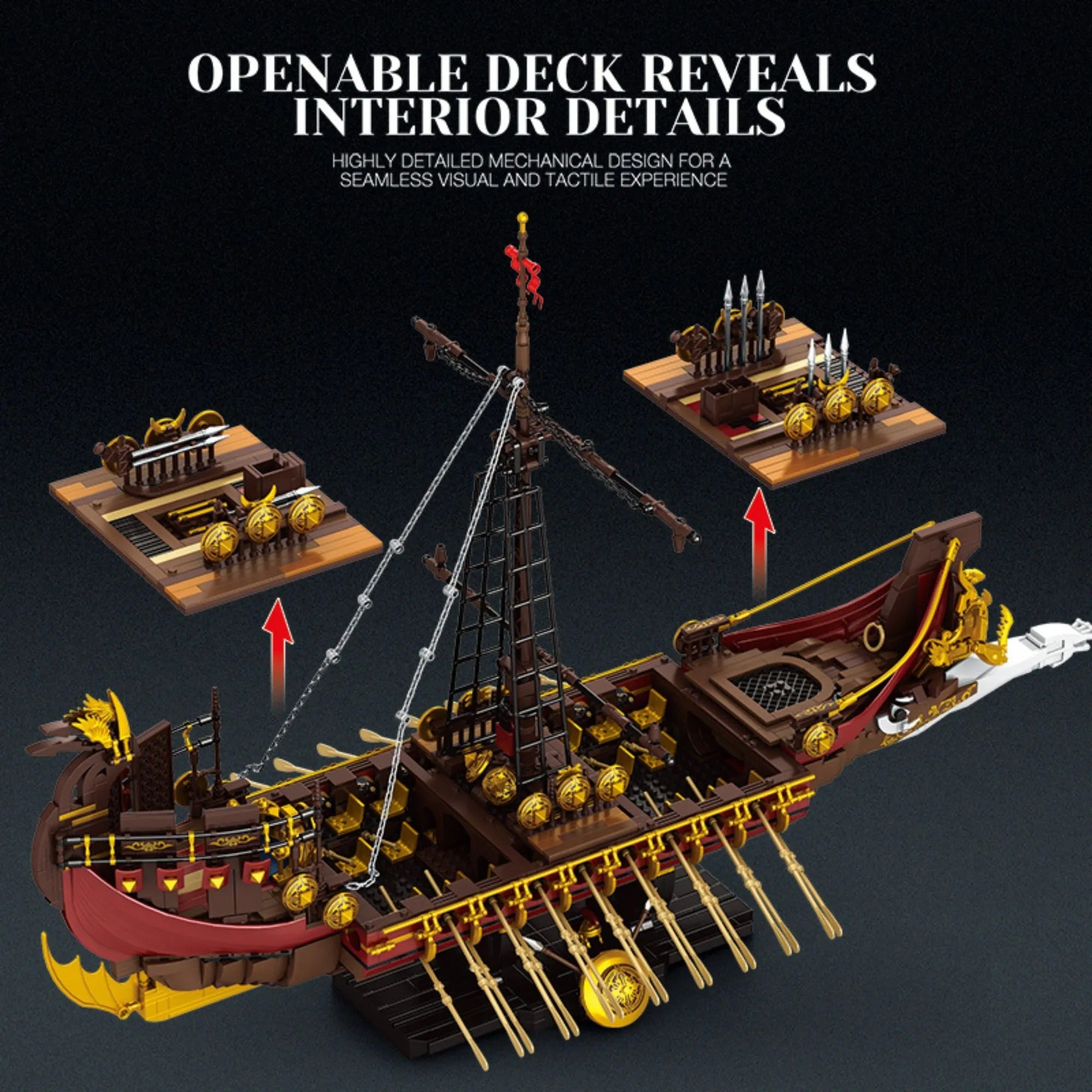 Spartan Warship | 3043 Pcs