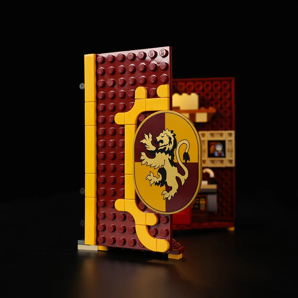 Gryffindor House Banner 76409 LED Light Kit – Building Block Lighting | Power Brickz™