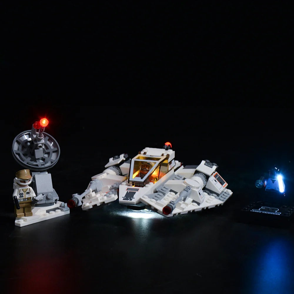 Snowspeeder 20th Anniversary Edition 75259 LED Light Kit – Building Block Lighting | Power Brickz™