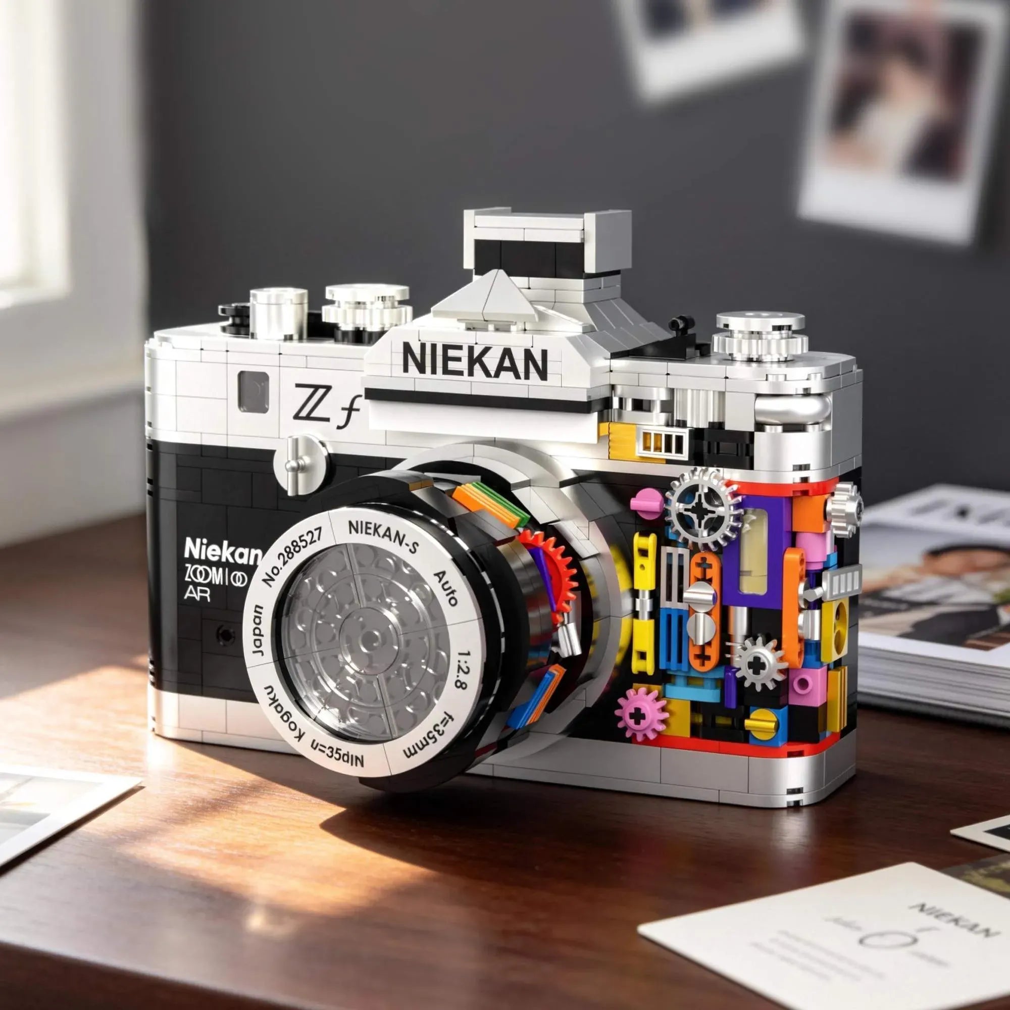 Retro 35mm Film Camera Building Blocks Set | 865 Pcs