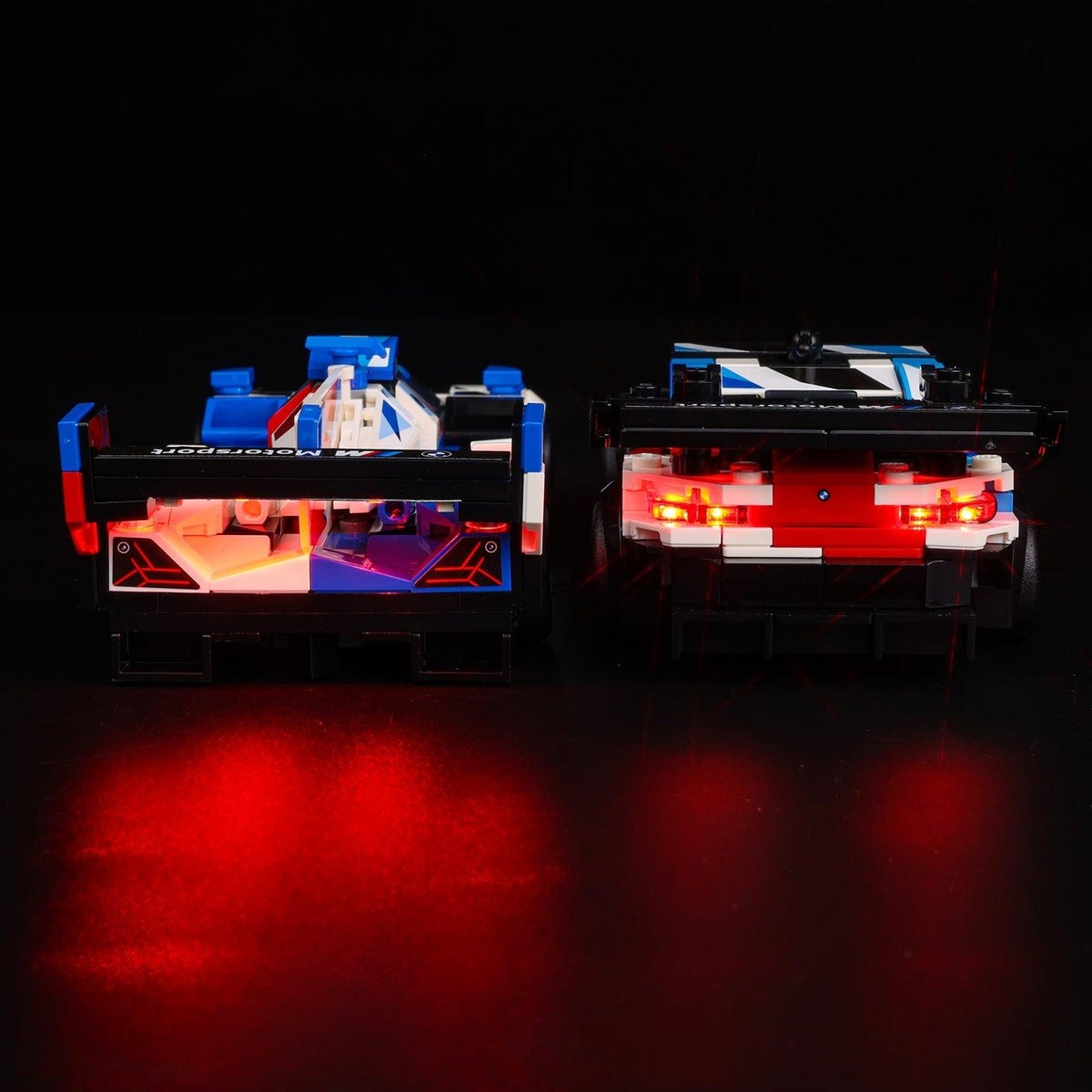 BMW M4 GT3 & BMW M Hybrid V8 Race Cars 76922 LED Light Kit – Building Block Lighting | Power Brickz™