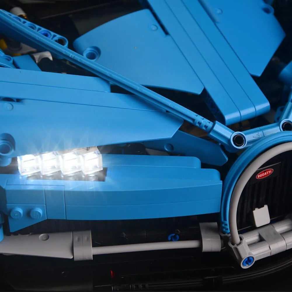 Bugatti Chiron 42083 LED Light Kit – Building Block Lighting | Power Brickz™
