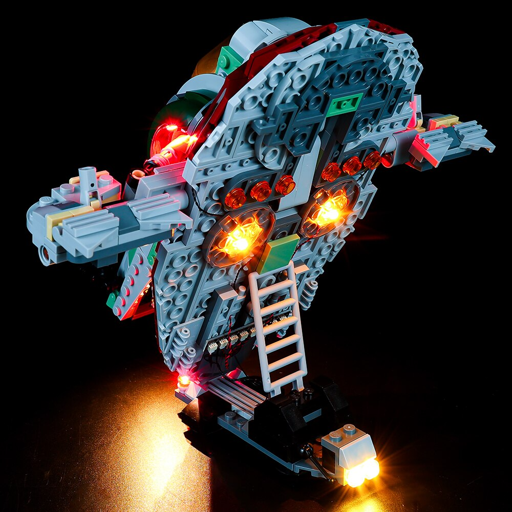 Boba Fett's Starship 75312 LED Light Kit – Building Block Lighting | Power Brickz™
