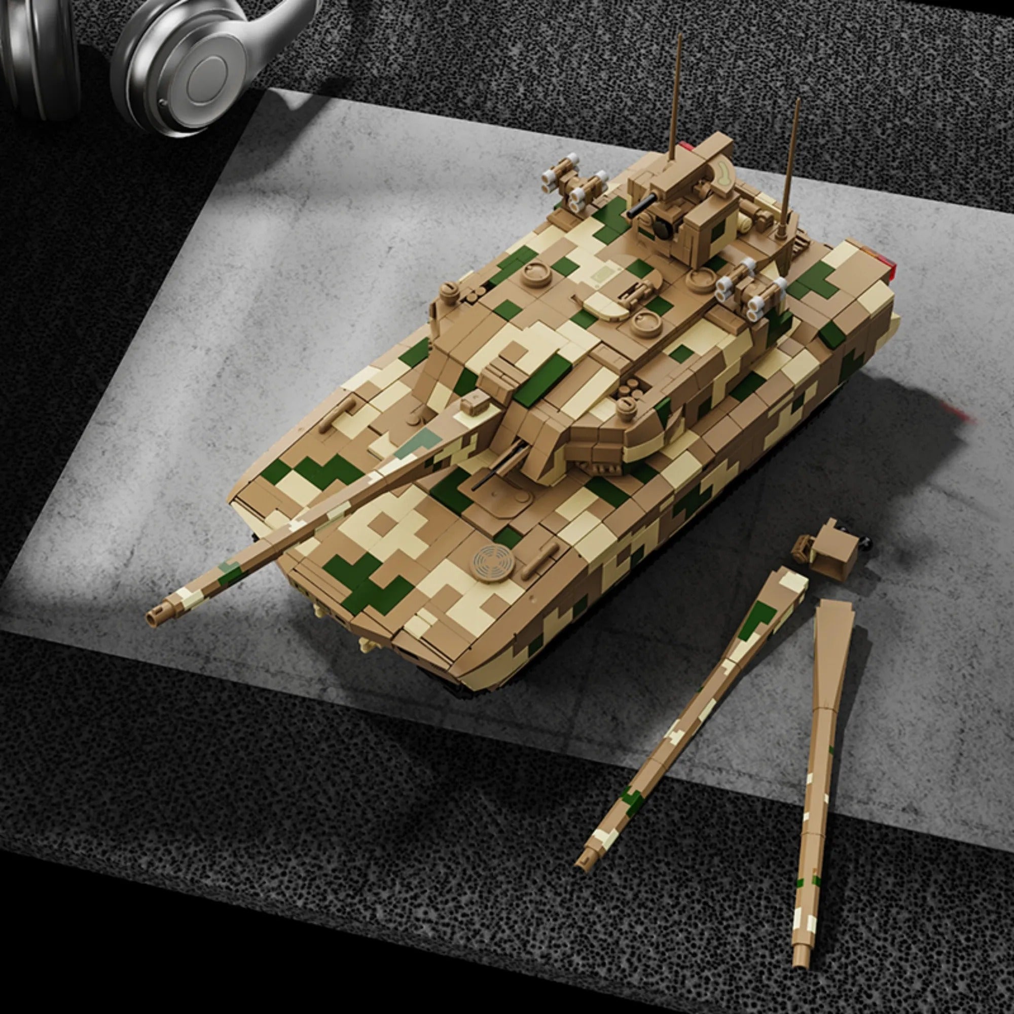 Type 100 Battle Tank | 2222 Pcs