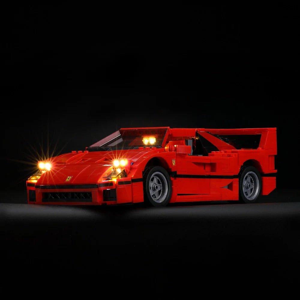 Ferrari F40 10248 LED Light Kit – Building Block Lighting | Power Brickz™