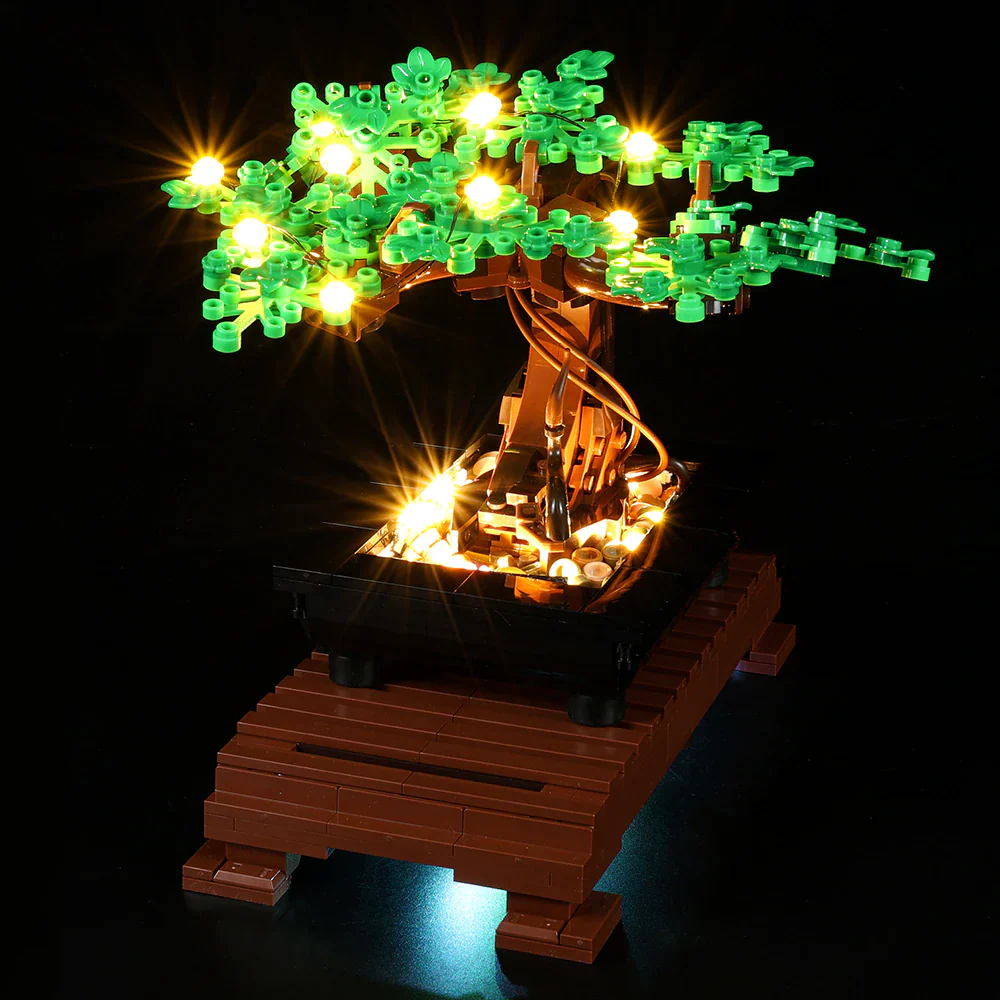 Bonsai Tree 10281 LED Light Kit – Building Block Lighting | Power Brickz™