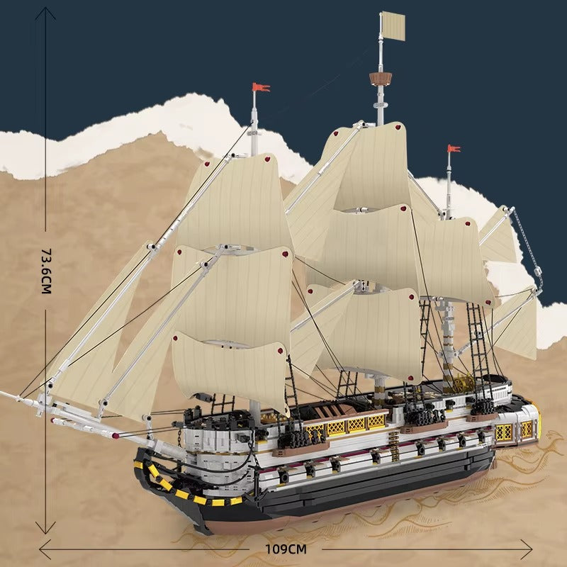 Endeavor Sailing Ship | 3555 Pcs