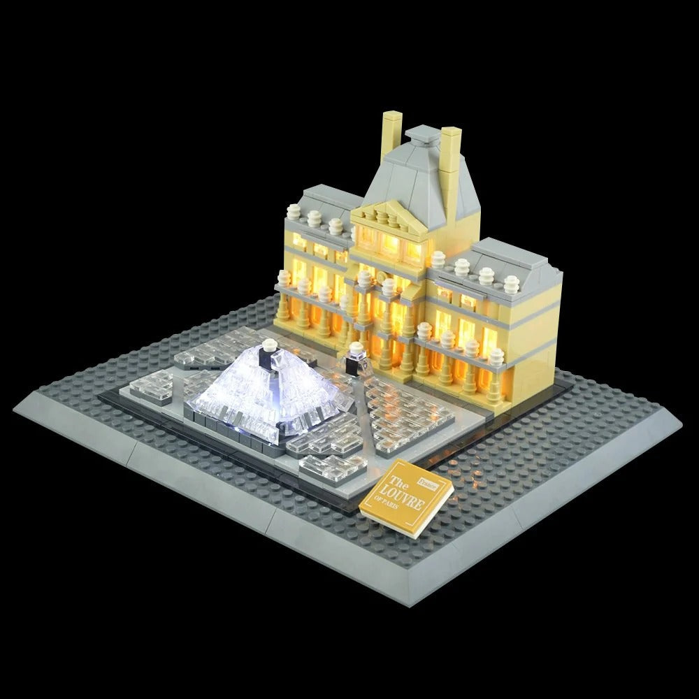 Louvre 21024 LED Light Kit – Building Block Lighting | Power Brickz™