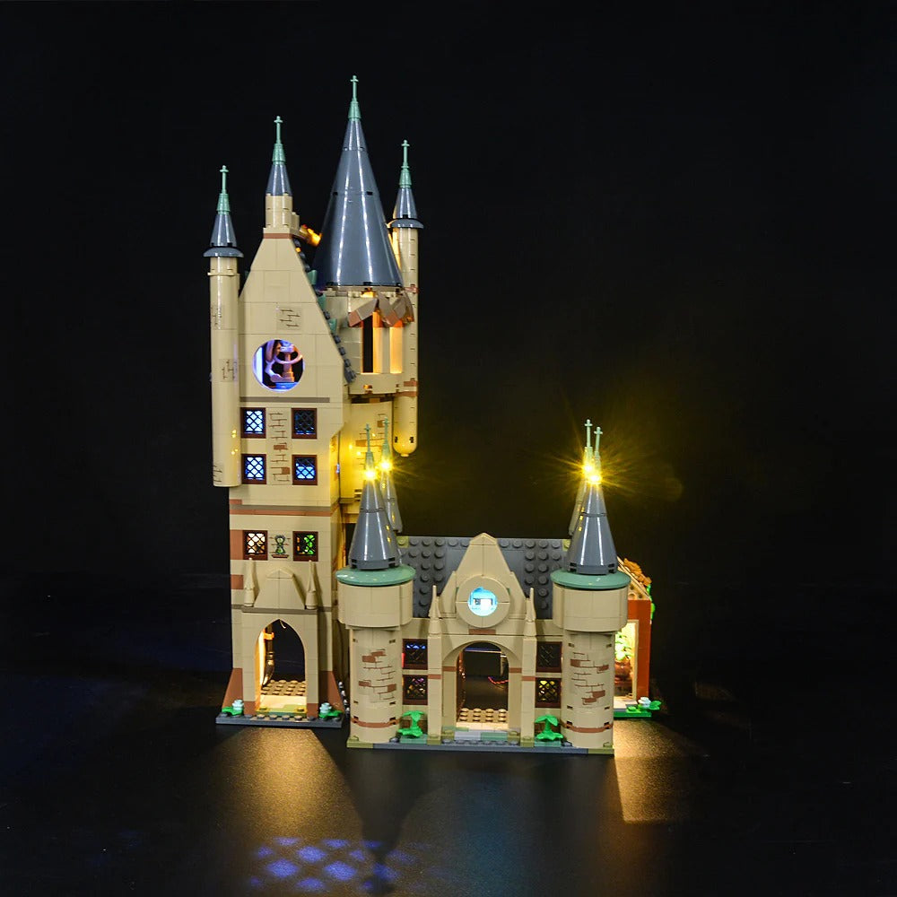 Hogwarts Astronomy Tower 75969 LED Light Kit – Building Block Lighting | Power Brickz™