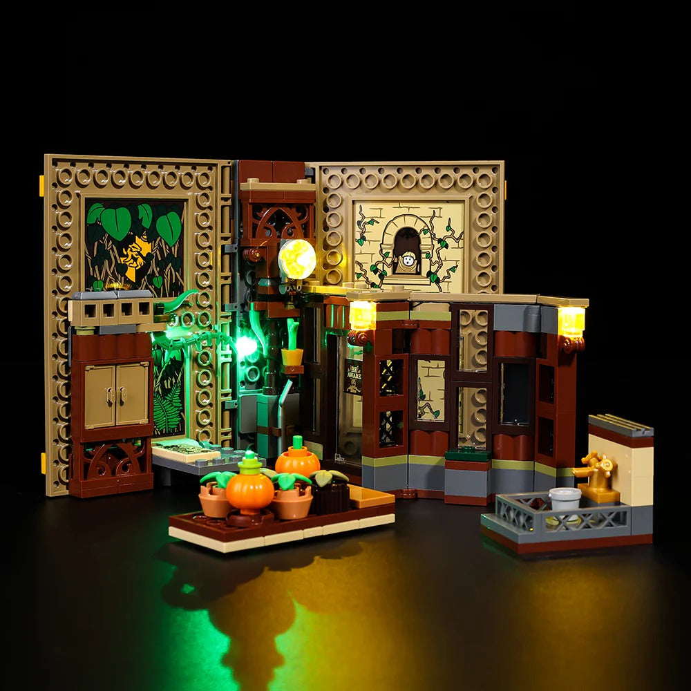 Hogwarts Moment: Herbology Class 76384 LED Light Kit – Building Block Lighting | Power Brickz™