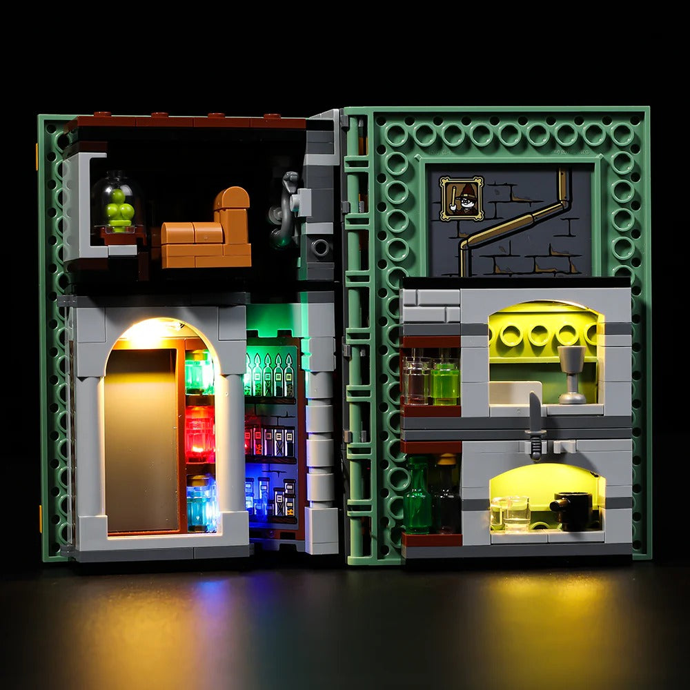 Hogwarts Moment: Potions Class 76383 LED Light Kit – Building Block Lighting | Power Brickz™
