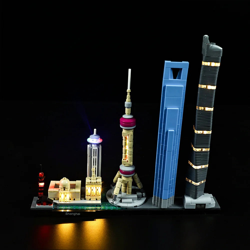 Shanghai 21039 LED Light Kit – Building Block Lighting | Power Brickz™