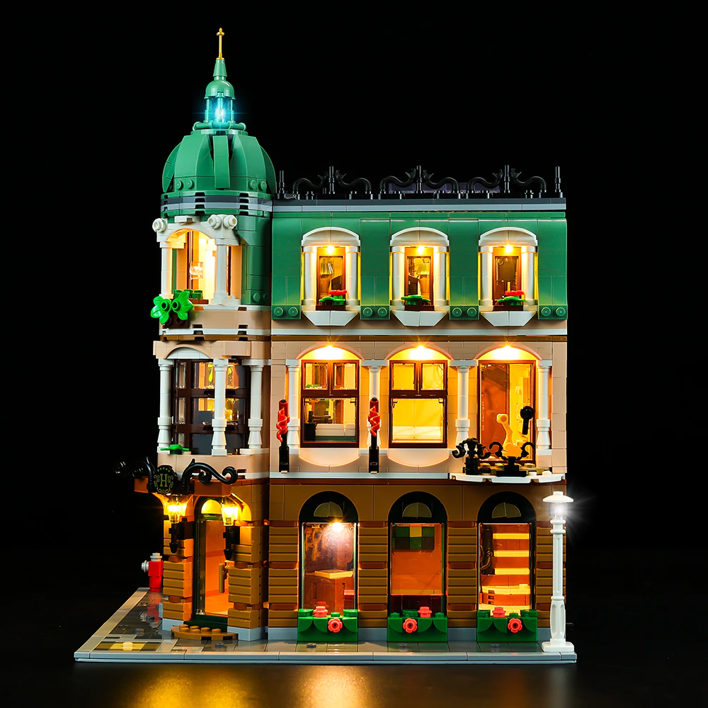 Boutique Hotel 10297 LED Light Kit – Building Block Lighting | Power Brickz™
