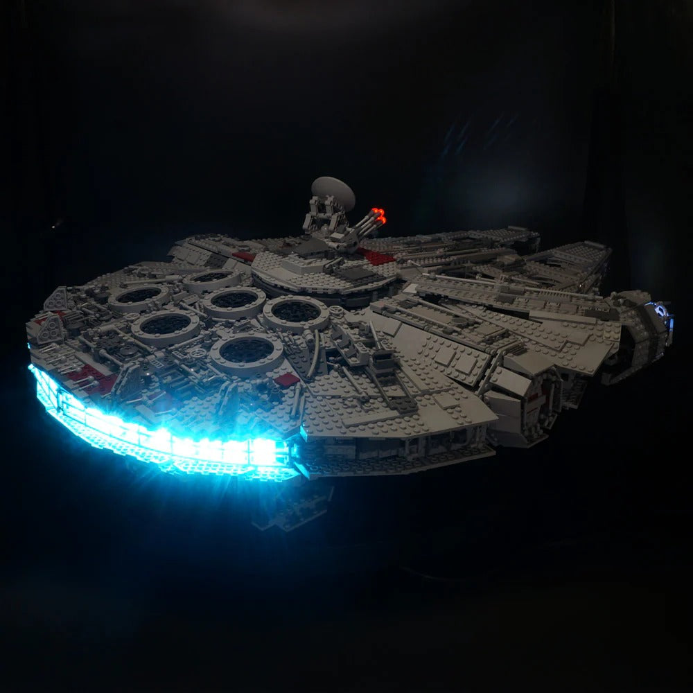 Star Wars Millennium Falcon - UCS 10179 LED Light Kit – Building Block Lighting | Power Brickz™