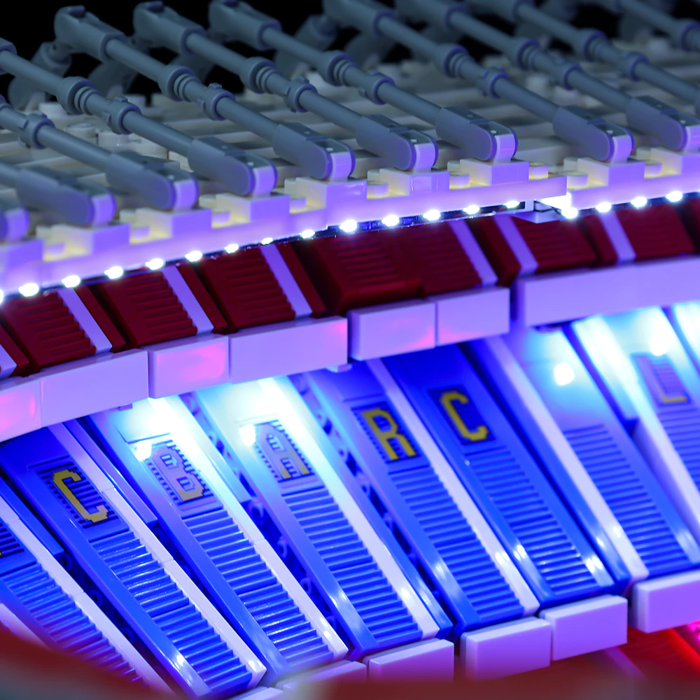 Camp Nou FC Barcelona 10284 LED Light Kit – Building Block Lighting | Power Brickz™