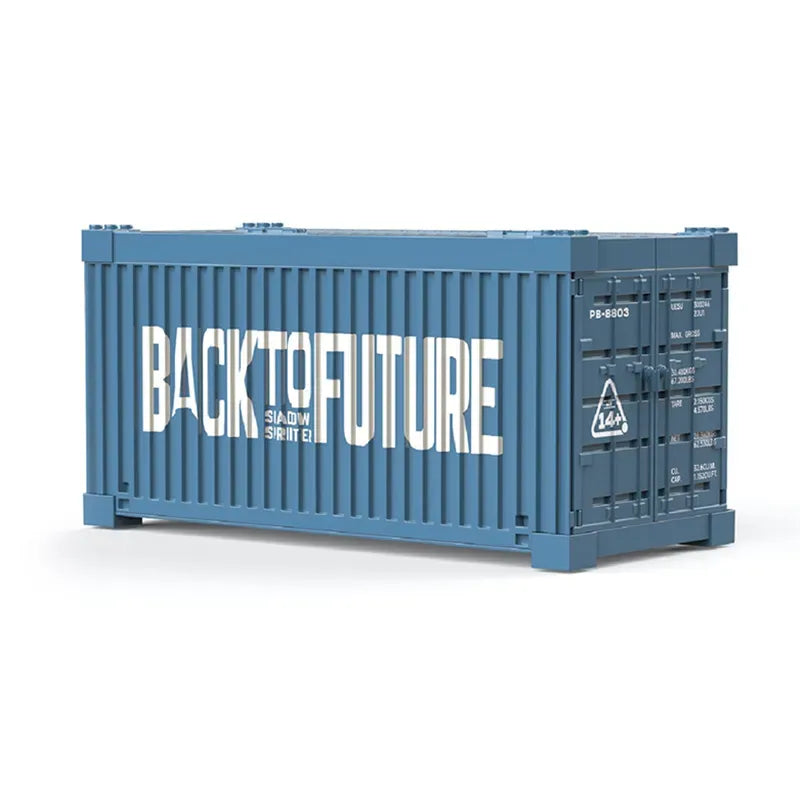 Silver Wing Cyclone – brick-built display model made from building blocks