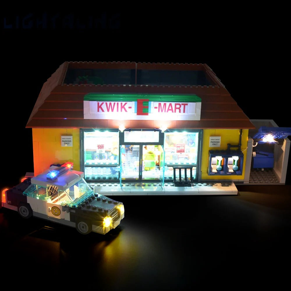 Kwik-E-Mart 71016 LED Light Kit – Building Block Lighting | Power Brickz™