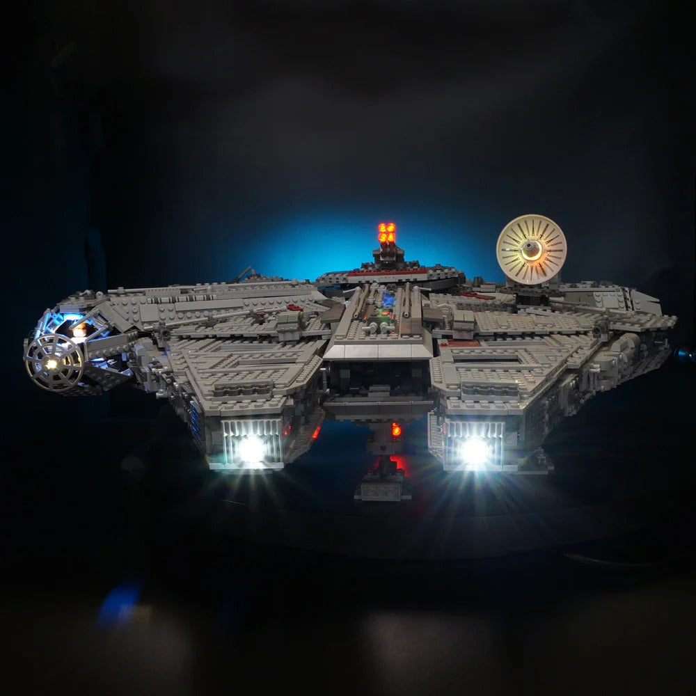 Star Wars Millennium Falcon - UCS 10179 LED Light Kit – Building Block Lighting | Power Brickz™