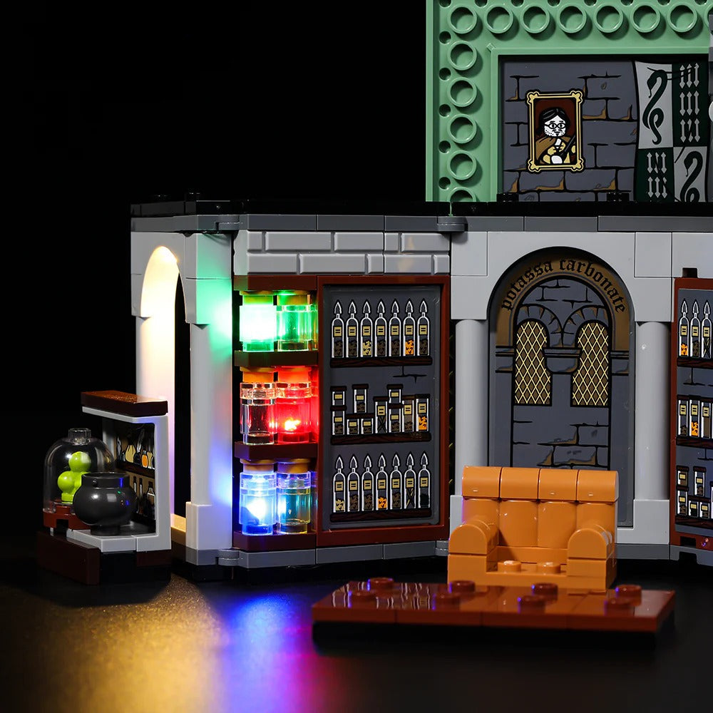 Hogwarts Moment: Potions Class 76383 LED Light Kit – Building Block Lighting | Power Brickz™