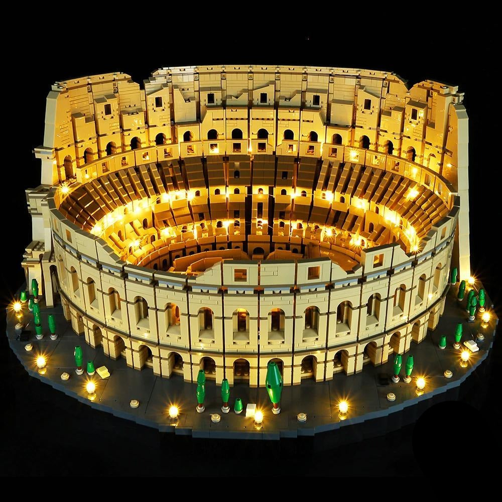 Colosseum 10276 LED Light Kit – Building Block Lighting | Power Brickz™
