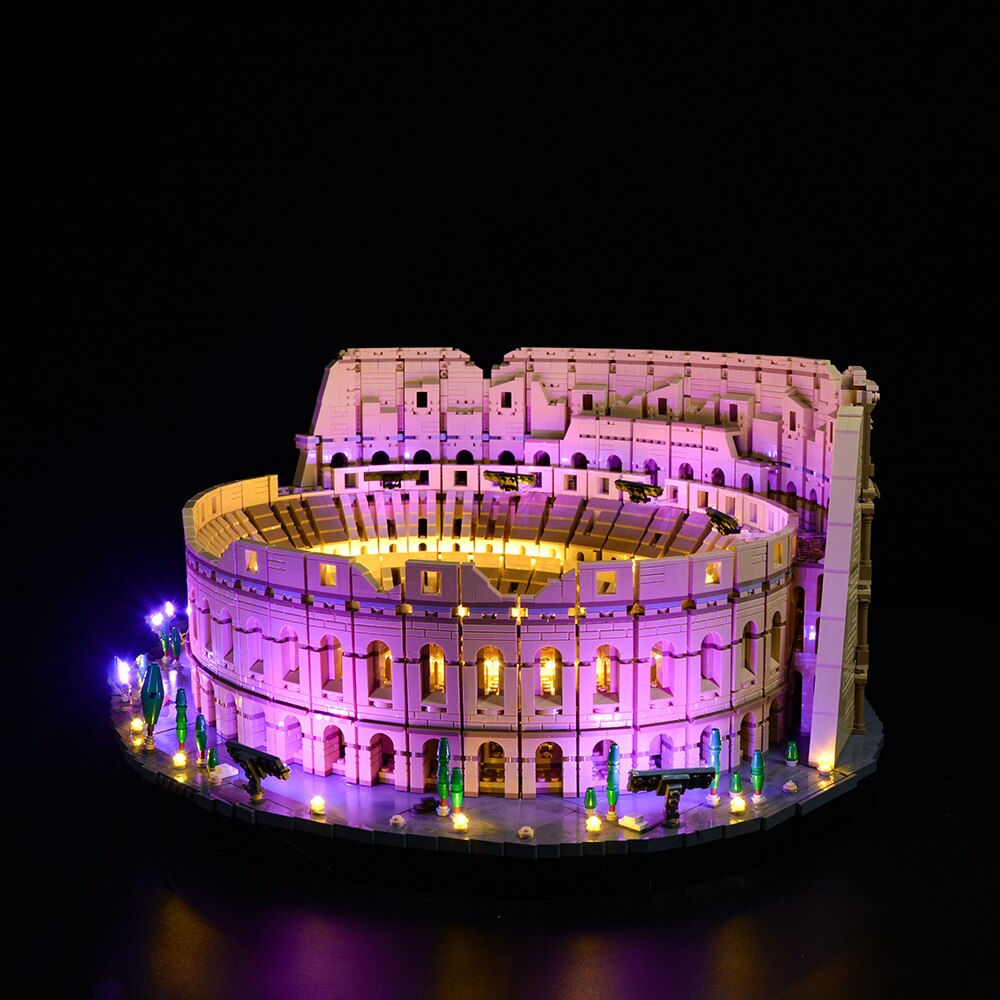 Colosseum 10276 LED Light Kit – Building Block Lighting | Power Brickz™