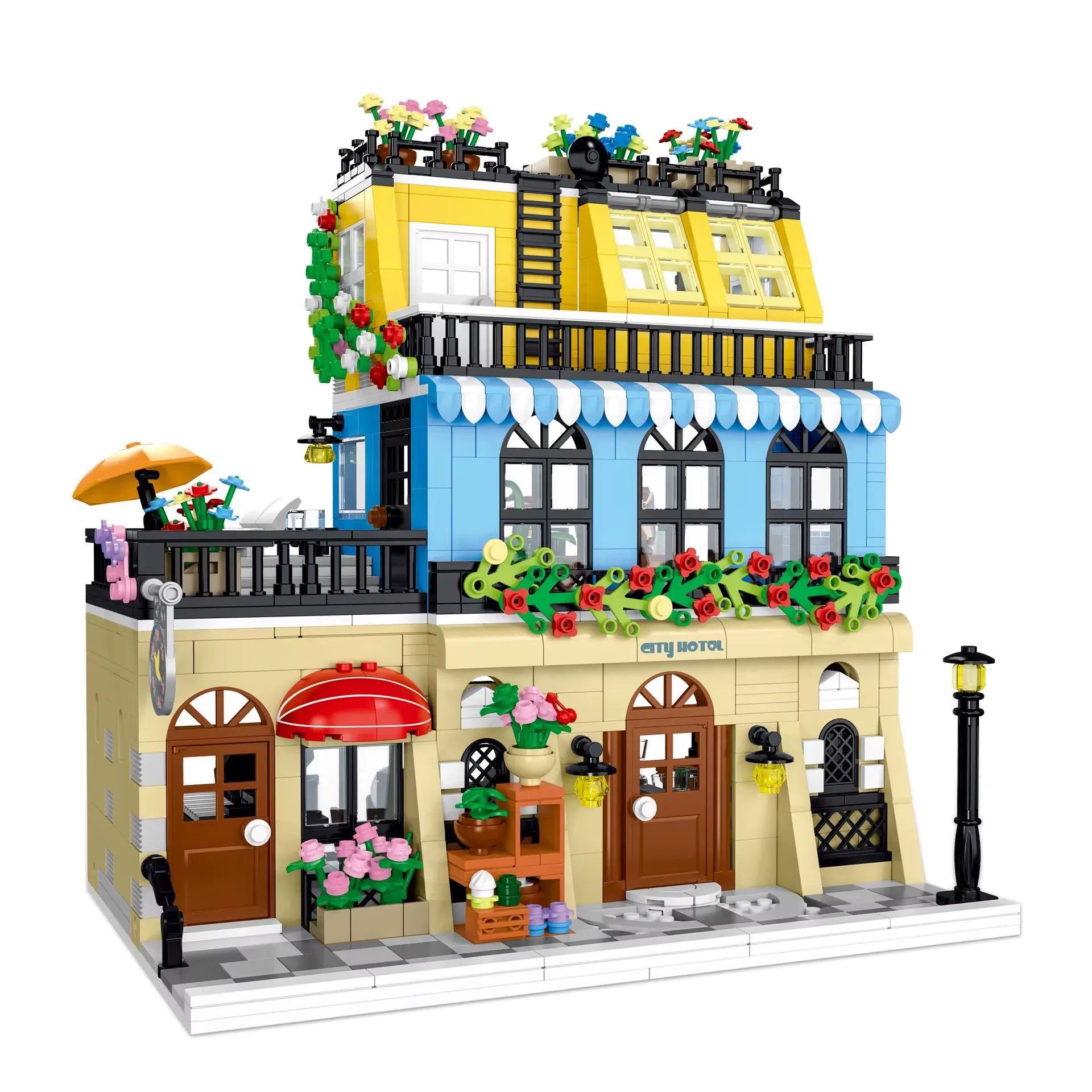 City Hotel Modular Building | 1464 Pcs