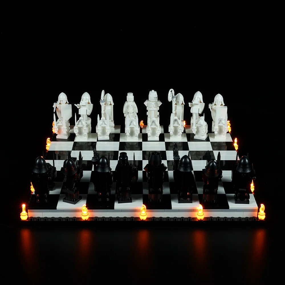 Hogwarts Wizard's Chess 76392 LED Light Kit – Building Block Lighting | Power Brickz™