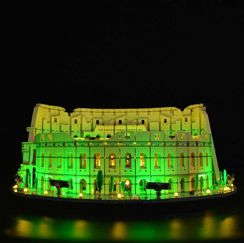 Colosseum 10276 LED Light Kit – Building Block Lighting | Power Brickz™