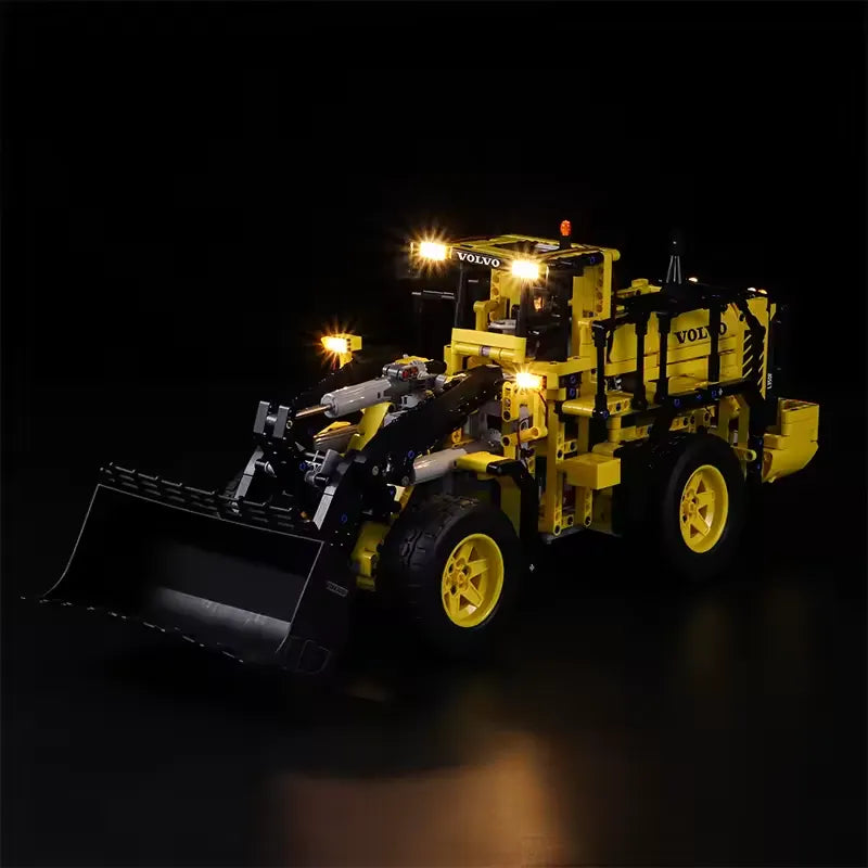 Volvo L350F Wheel Loader 42030 LED Light Kit – Building Block Lighting | Power Brickz™