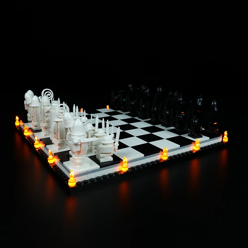 Hogwarts Wizard's Chess 76392 LED Light Kit – Building Block Lighting | Power Brickz™