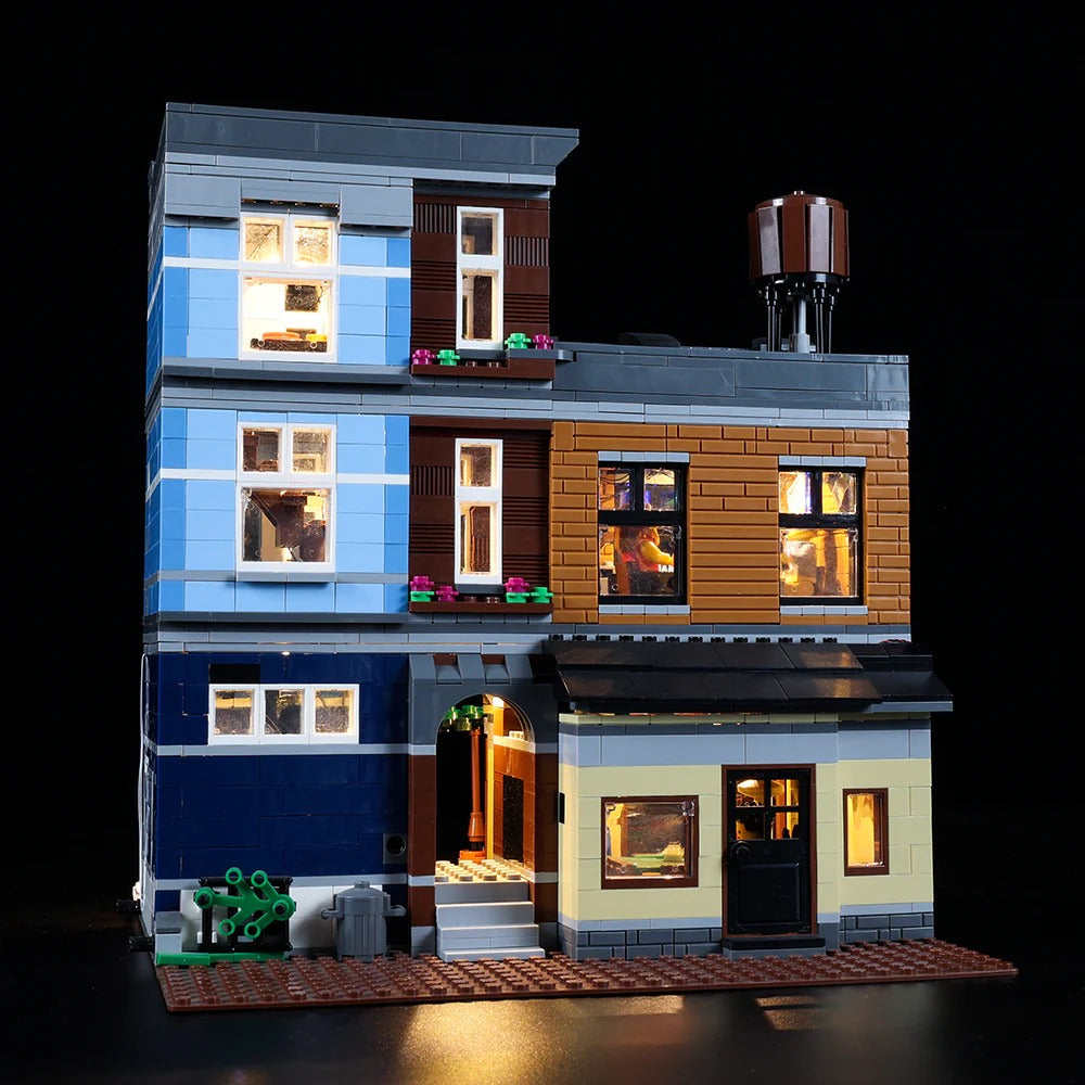 Detective's Office 10246 LED Light Kit – Building Block Lighting | Power Brickz™