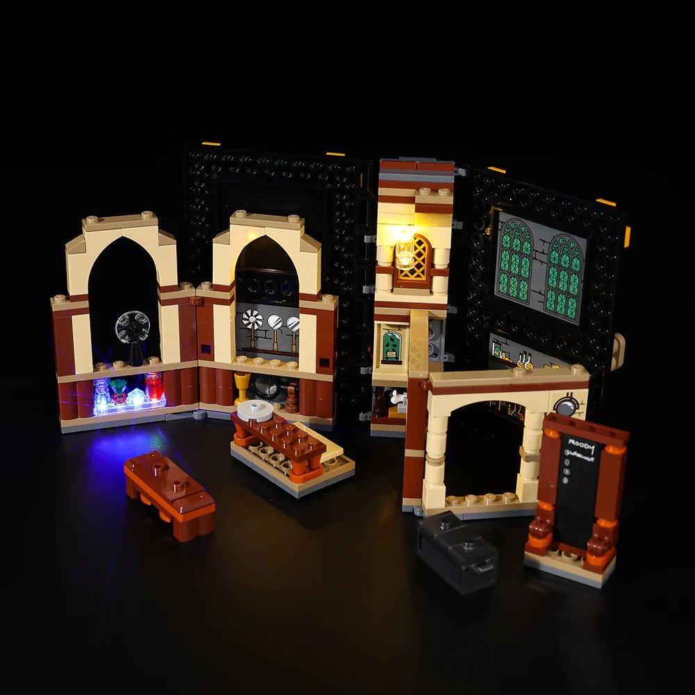 Hogwarts Moment: Defense Class 76397 LED Light Kit – Building Block Lighting | Power Brickz™