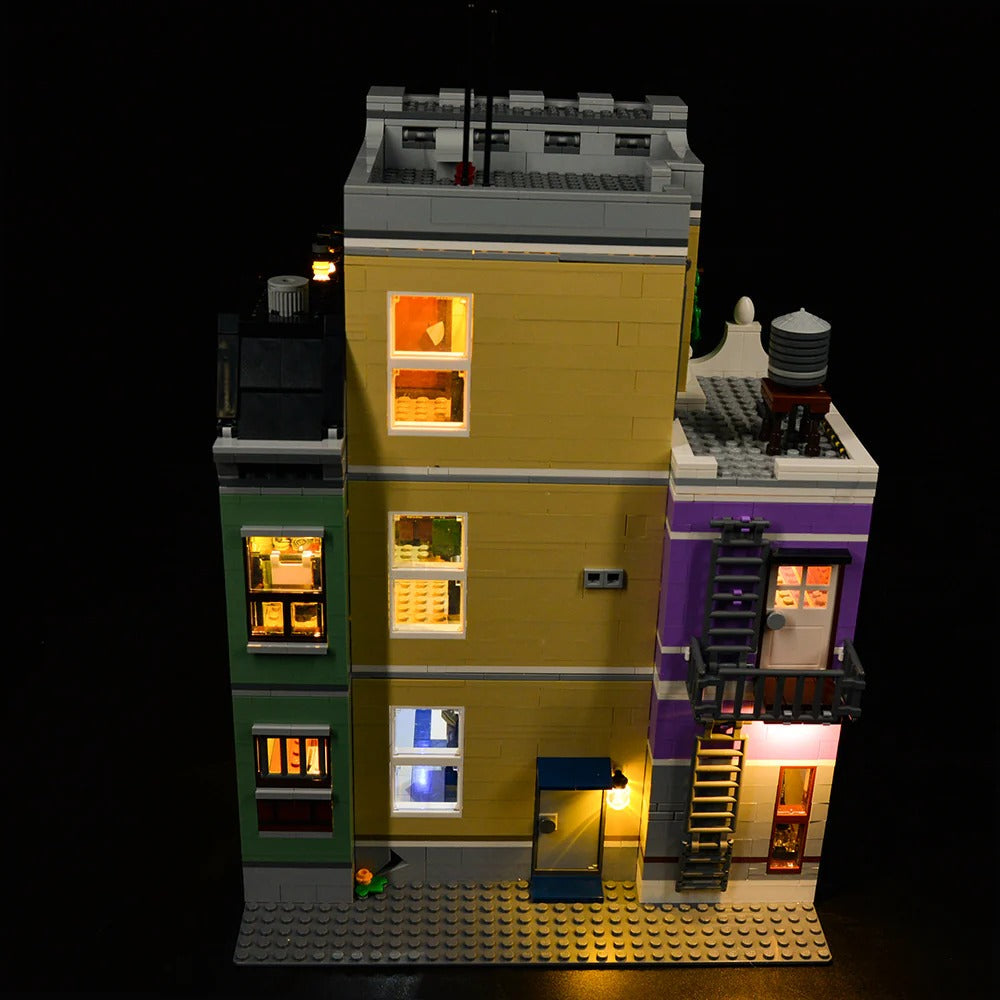 Police Station 10278 LED Light Kit – Building Block Lighting | Power Brickz™