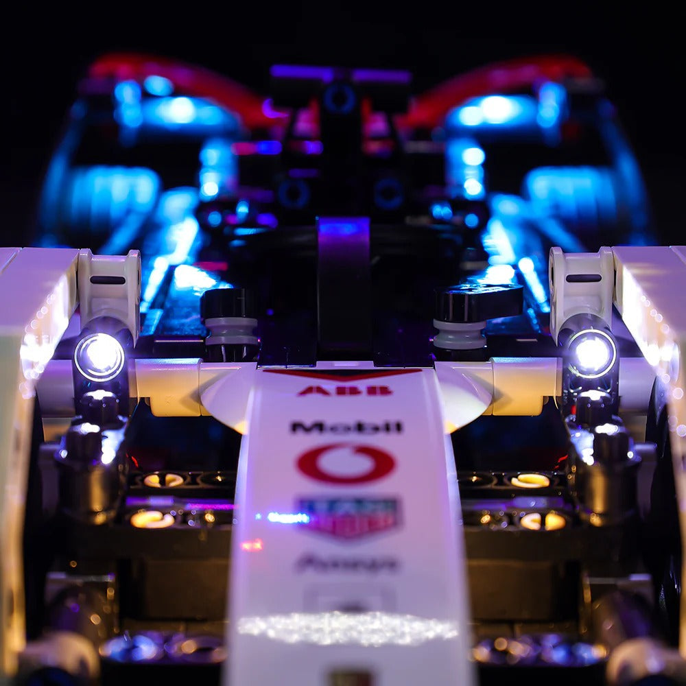 Formula E Porsche 99X Electric 42137 LED Light Kit – Building Block Lighting | Power Brickz™