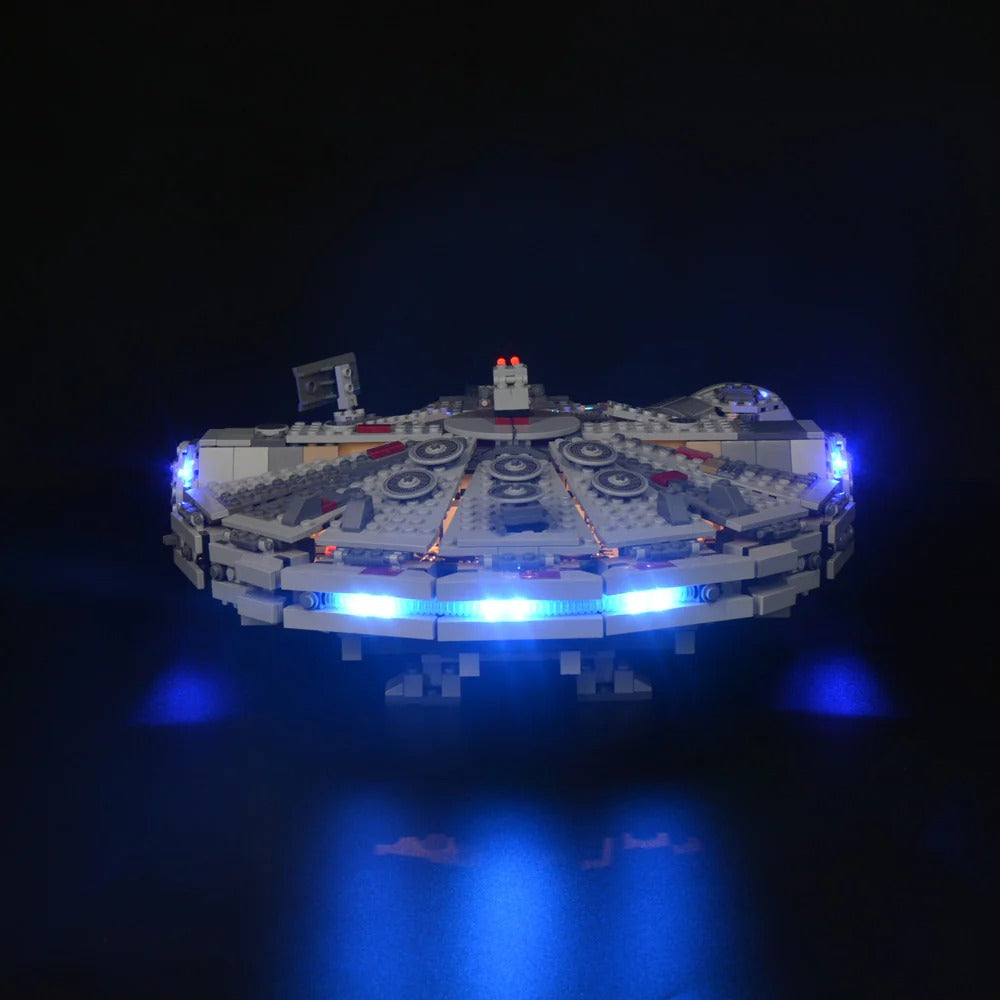 Star Wars Millennium Falcon 75105 LED Light Kit – Building Block Lighting | Power Brickz™